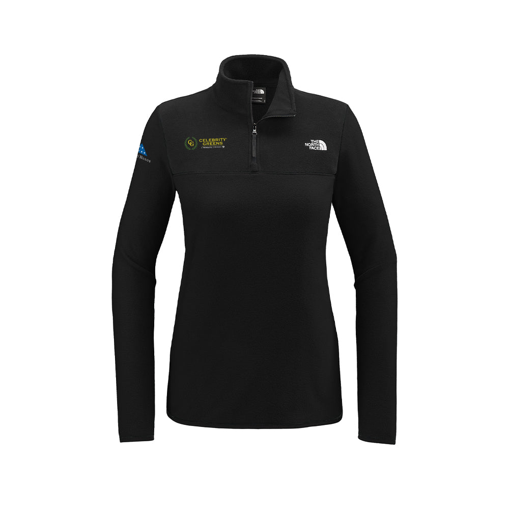 Celebrity Greens - The North Face Ladies Glacier 1/4-Zip Fleece