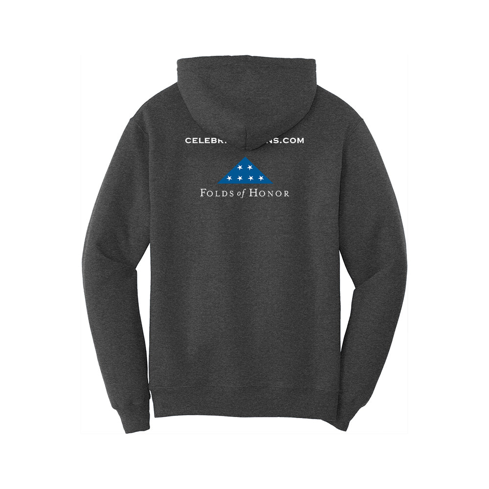 Custom Logo - Celebritygreens.com - Core Fleece Pullover Hooded Sweatshirt (12 Piece Minimum)