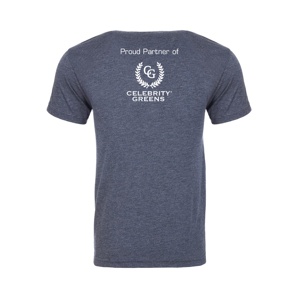 Custom Logo - Proud Partner - Triblend T-Shirt (12 Piece Minimum)