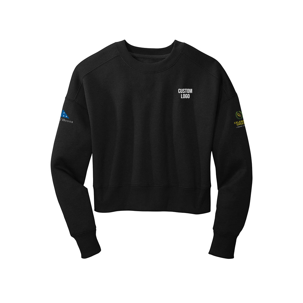 Custom Logo - District Women's Perfect Weight Fleece Cropped