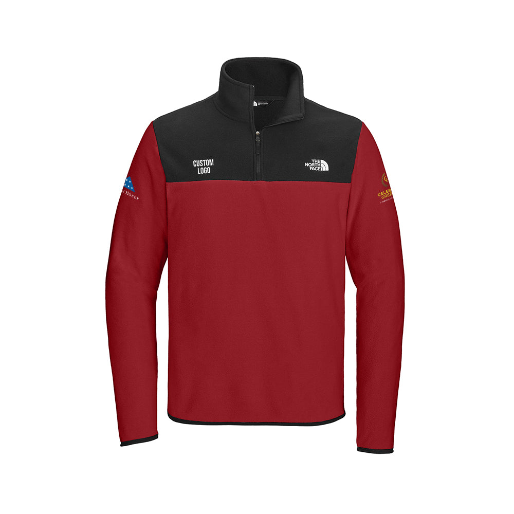 Custom Logo - The North Face Glacier 1/4-Zip Fleece