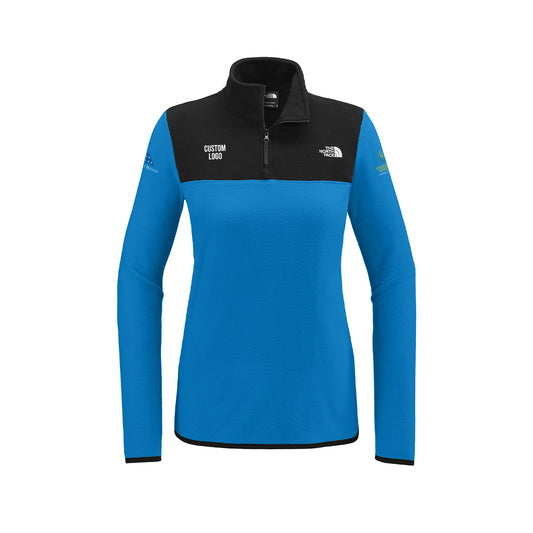 Custom Logo - The North Face Ladies Glacier 1/4-Zip Fleece