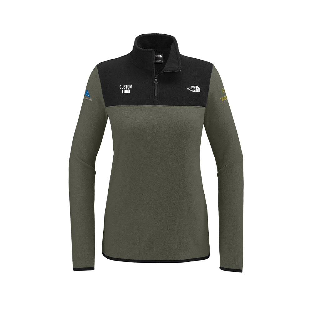 Custom Logo - The North Face Ladies Glacier 1/4-Zip Fleece