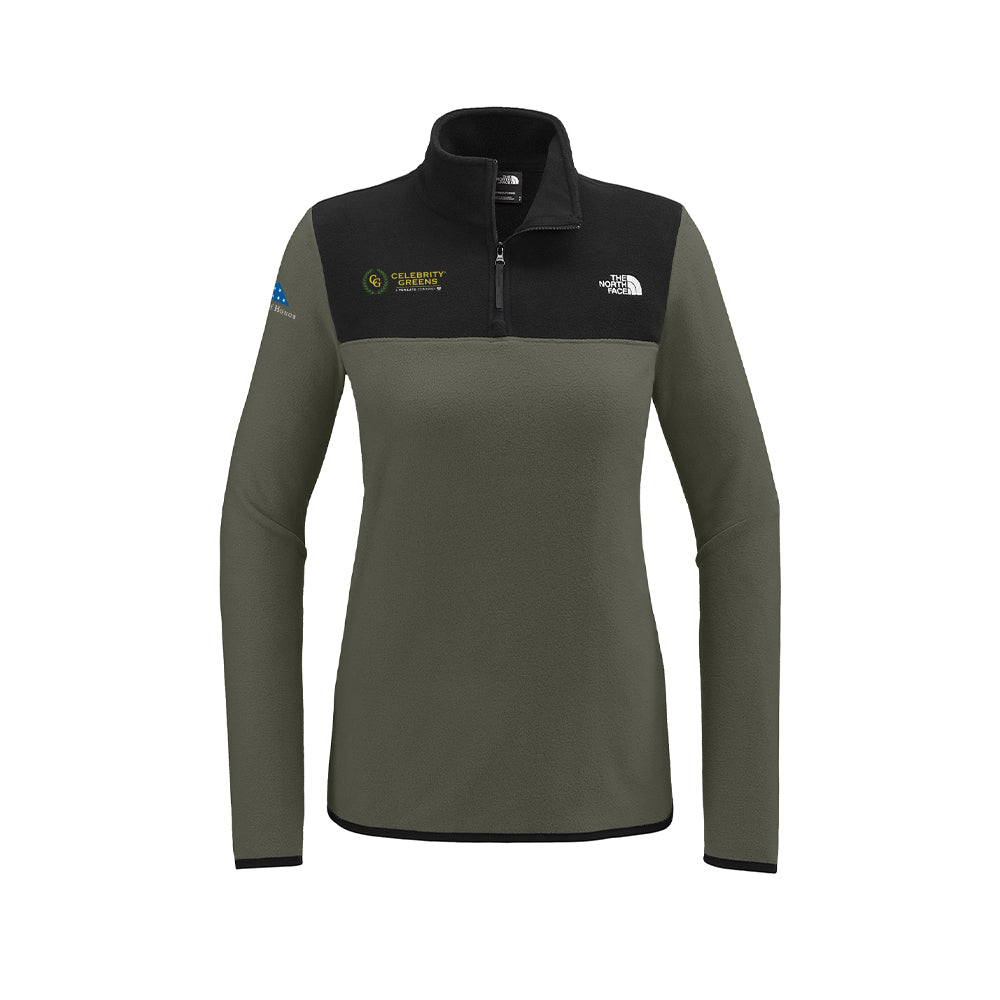 Celebrity Greens - The North Face Ladies Glacier 1/4-Zip Fleece