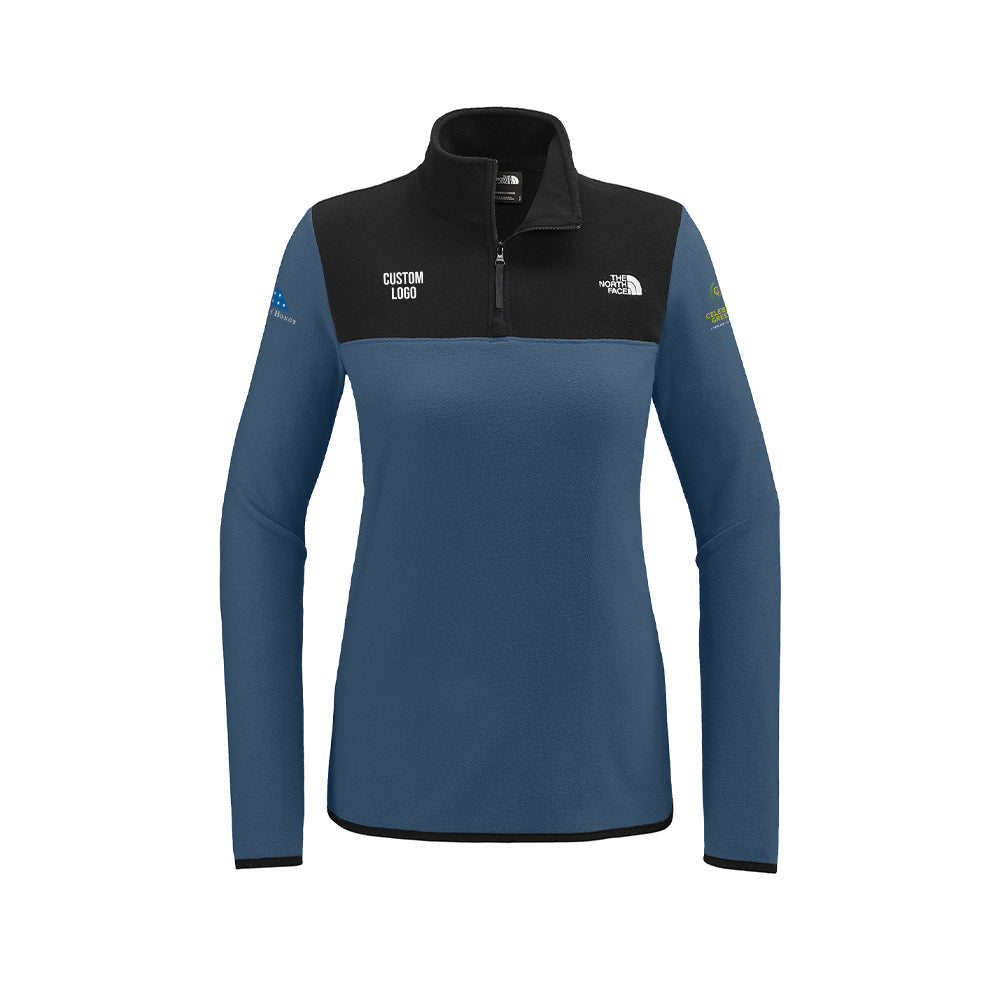 Custom Logo - The North Face Ladies Glacier 1/4-Zip Fleece