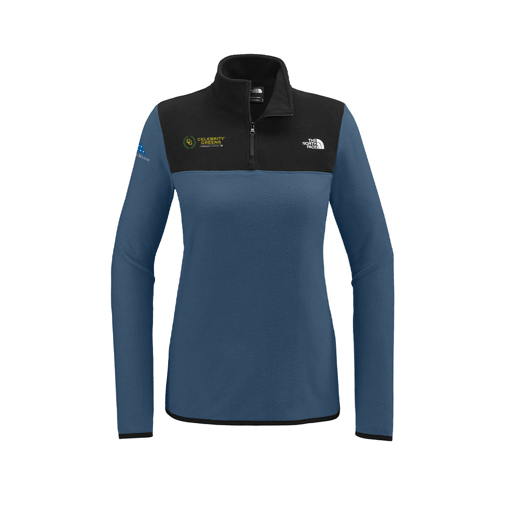 Celebrity Greens - The North Face Ladies Glacier 1/4-Zip Fleece