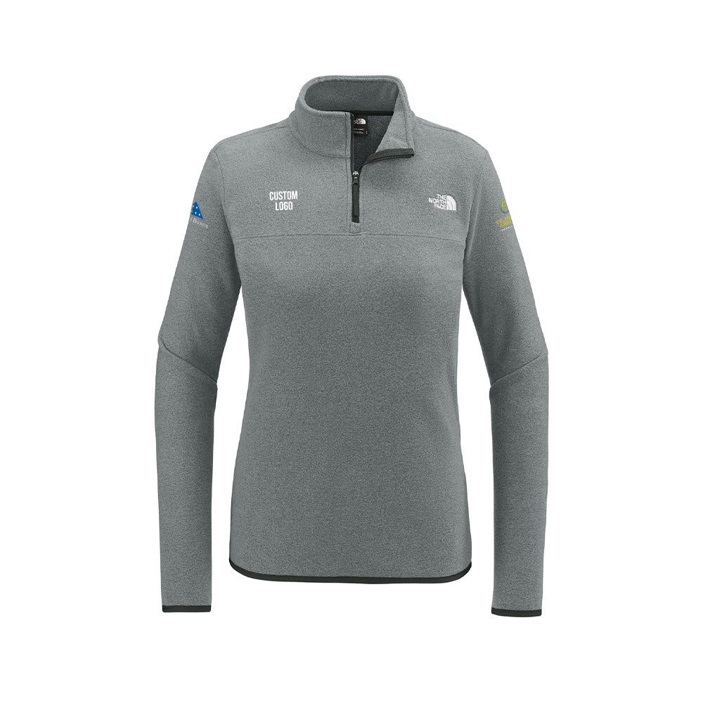 Custom Logo - The North Face Ladies Glacier 1/4-Zip Fleece