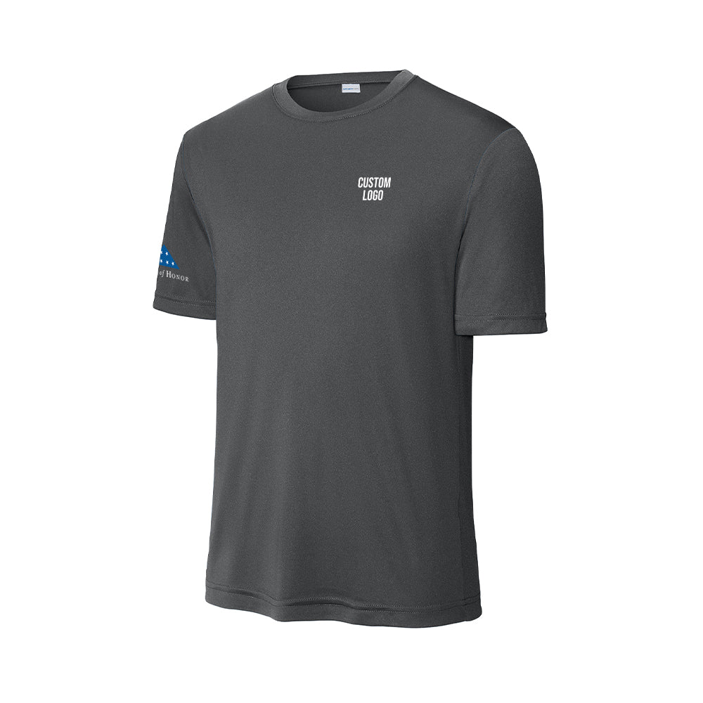 Custom Logo - Proud Partner - Posicharge Competitor Tee (12 Piece Minimum)