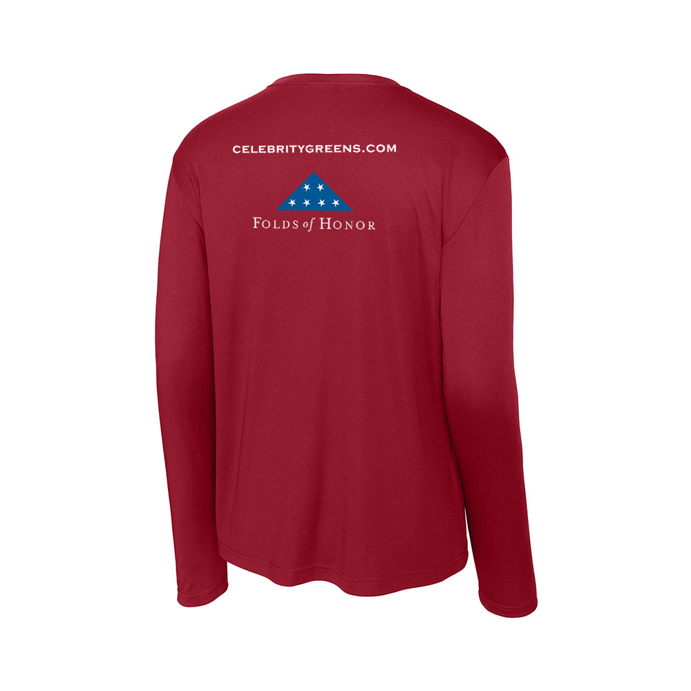 Custom Logo - Celebritygreens.com - Long Sleeve Posicharge Competitor Tee (12 Piece Minimum)