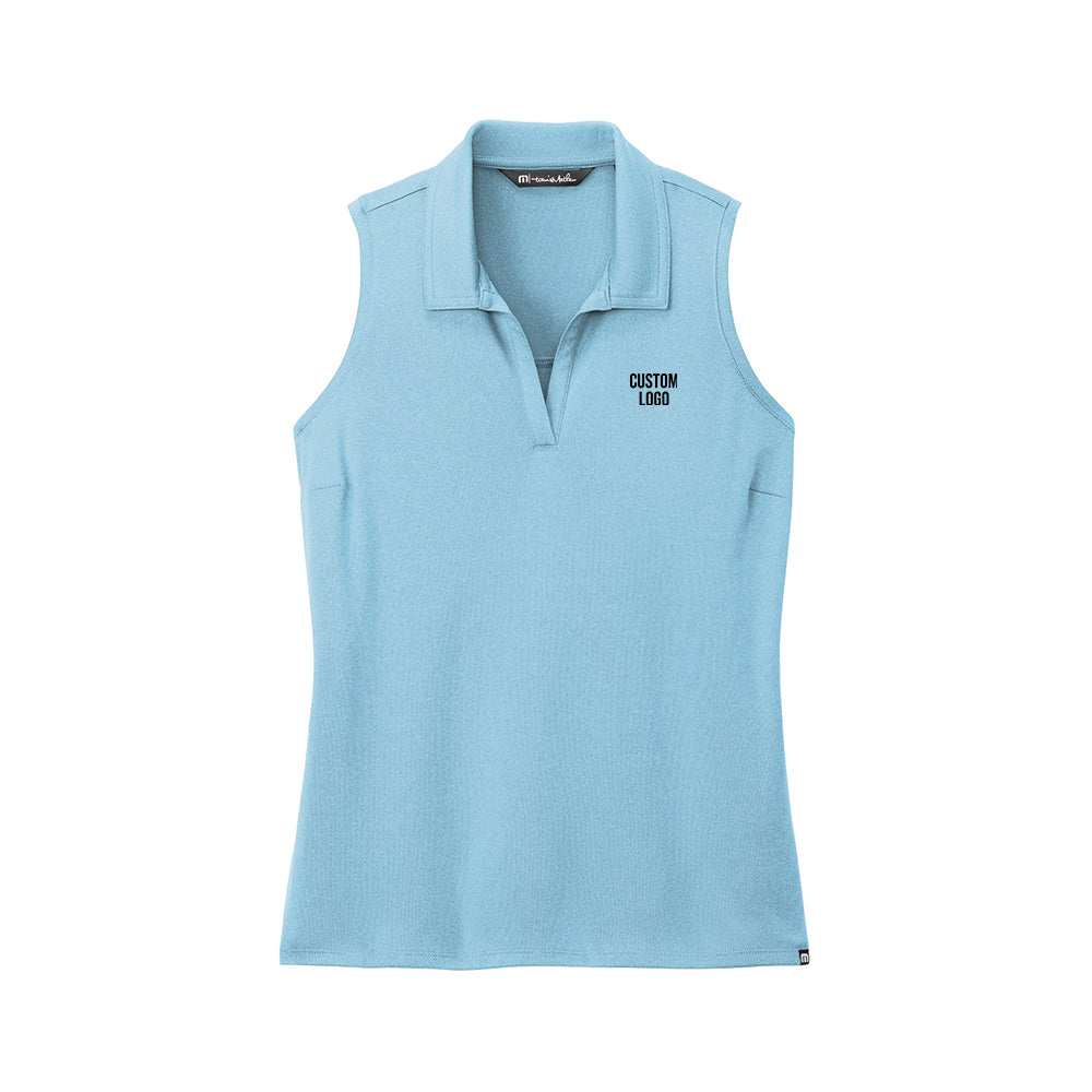 Custom Logo - Travismathew Ladies Coto Performance Sleeveless Polo