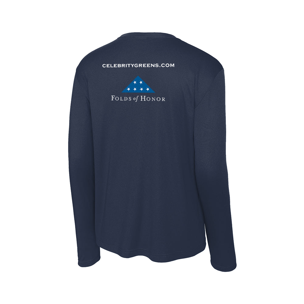 Custom Logo - Celebritygreens.com - Long Sleeve Posicharge Competitor Tee (12 Piece Minimum)