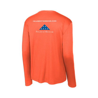 Custom Logo - Celebritygreens.com - Long Sleeve Posicharge Competitor Tee (12 Piece Minimum)