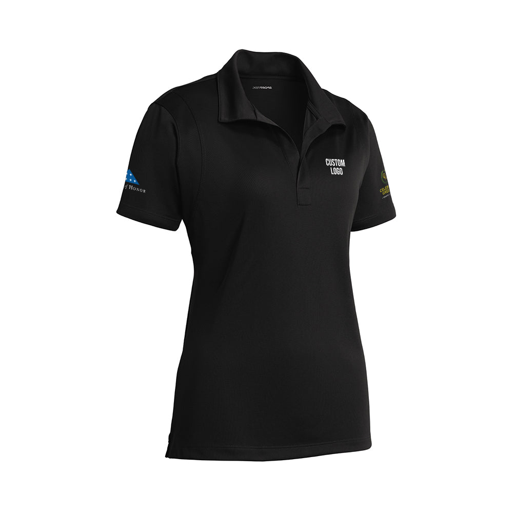 Custom Logo - Ladies Micropique Sport-Wick Polo