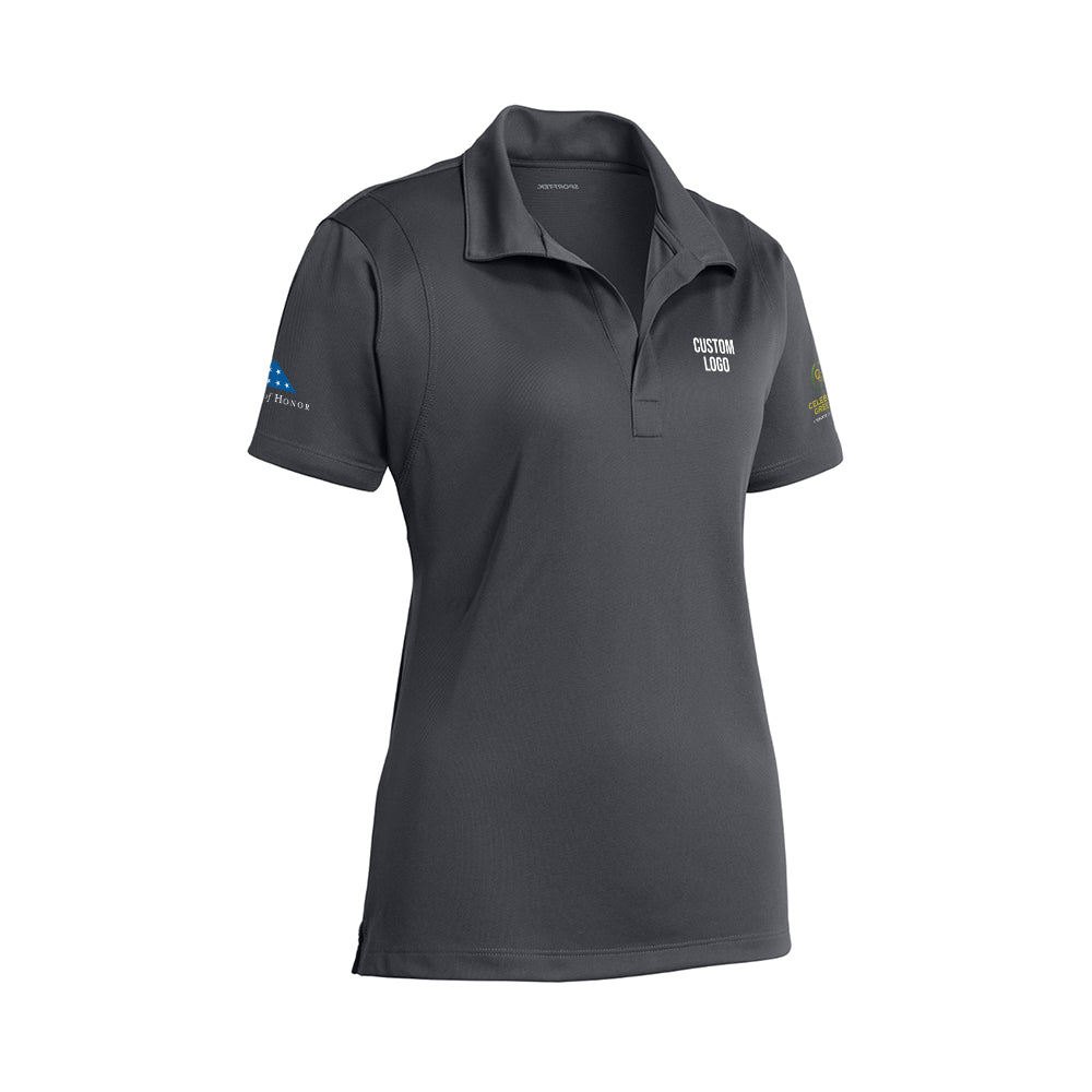 Custom Logo - Ladies Micropique Sport-Wick Polo