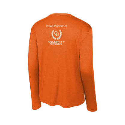 Custom Logo - Proud Partner - Long Sleeve Posicharge Competitor Tee (12 Piece Minimum)