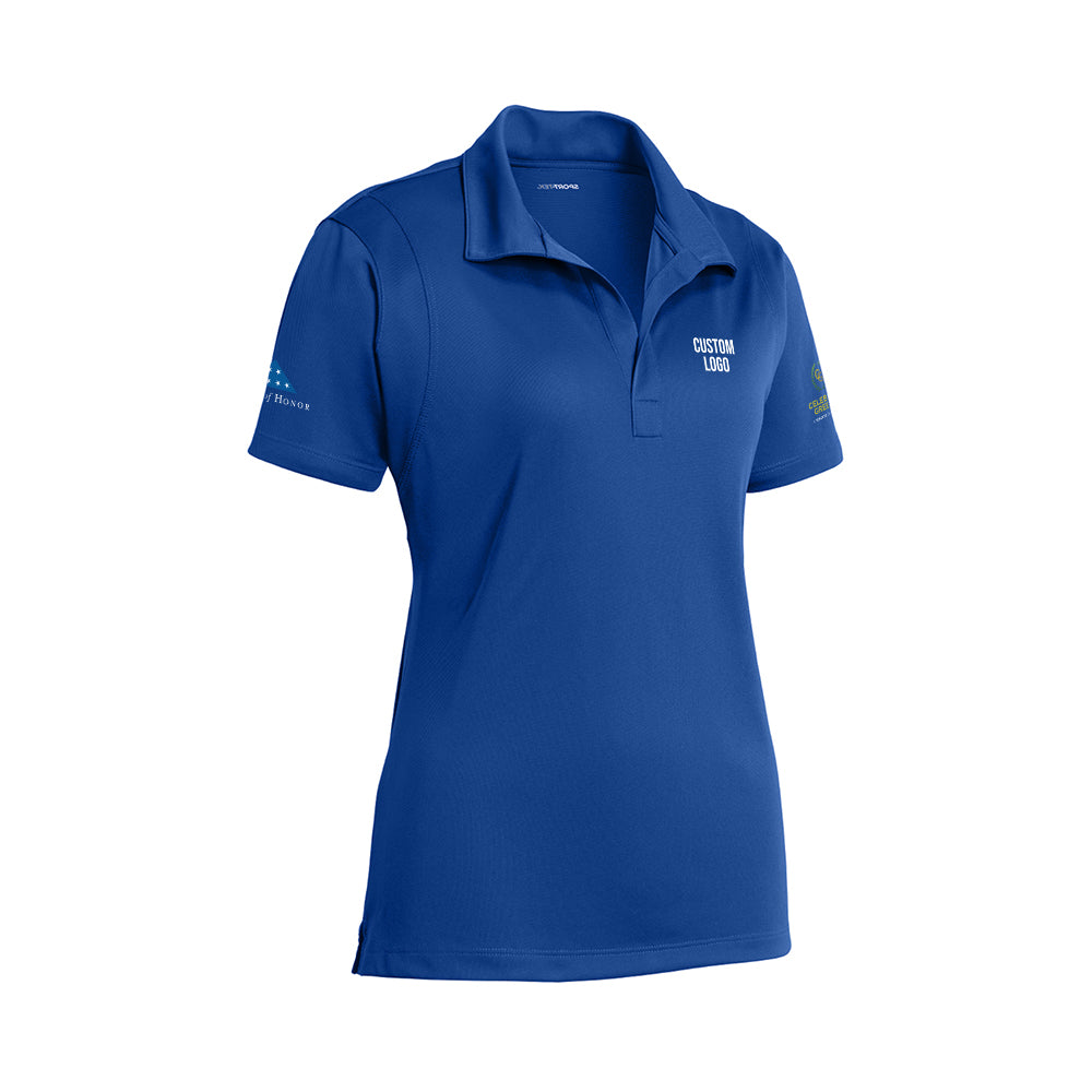 Custom Logo - Ladies Micropique Sport-Wick Polo