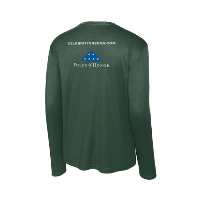 Custom Logo - Celebritygreens.com - Long Sleeve Posicharge Competitor Tee (12 Piece Minimum)