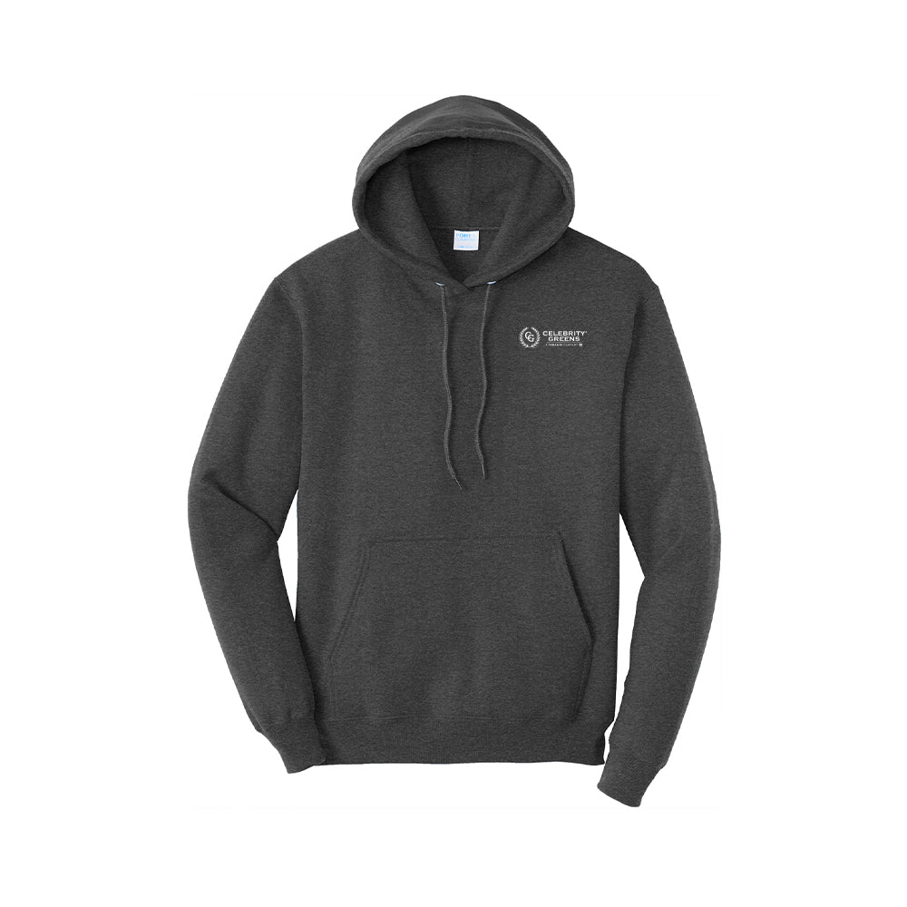 Celebrity Greens - Website Print - Core Fleece Pullover Hooded Sweatshirt (12 Piece Minimum)