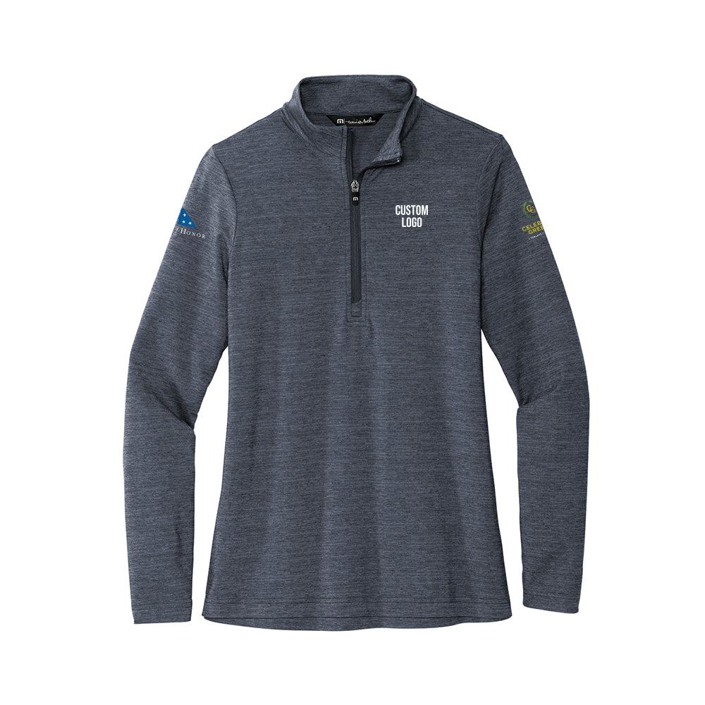 Custom Logo - TravisMathew Women's Crestview 1/4-Zip