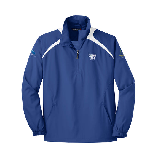 Custom Logo - Sport-Tek 1/2-Zip Wind Shirt