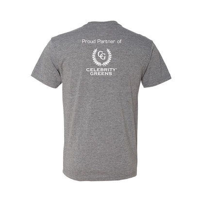 Custom Logo - Proud Partner - Triblend T-Shirt (12 Piece Minimum)