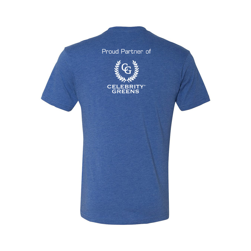 Custom Logo - Proud Partner - Triblend T-Shirt (12 Piece Minimum)