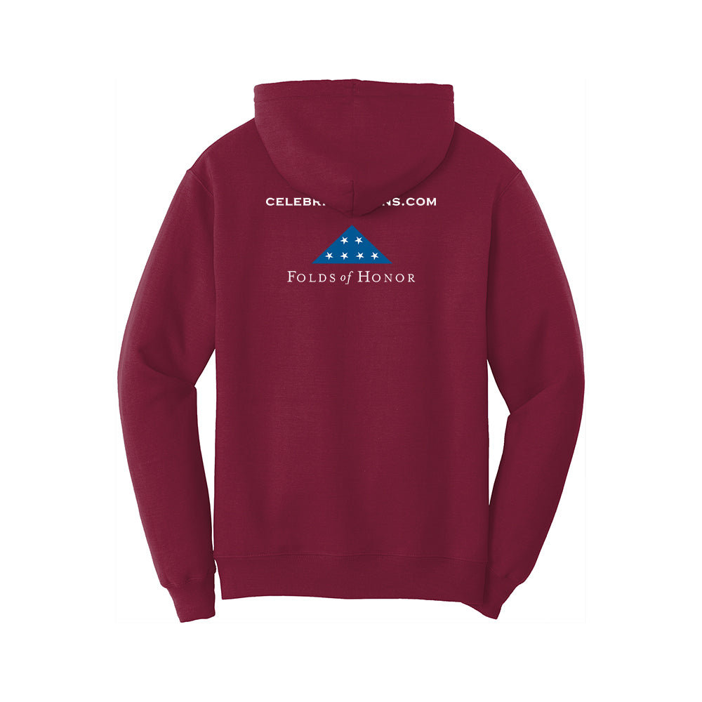 Custom Logo - Celebritygreens.com - Core Fleece Pullover Hooded Sweatshirt (12 Piece Minimum)