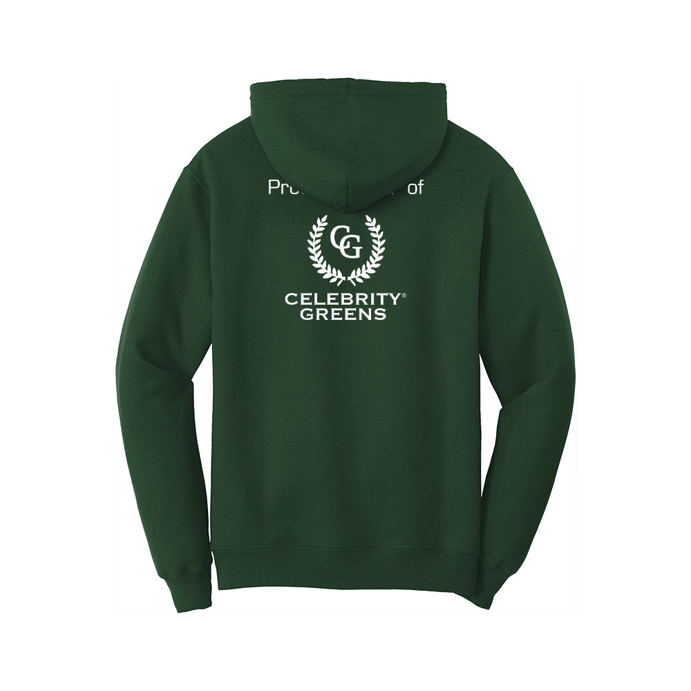 Custom Logo - Proud Partner - Core Fleece Pullover Hooded Sweatshirt (12 Piece Minimum)