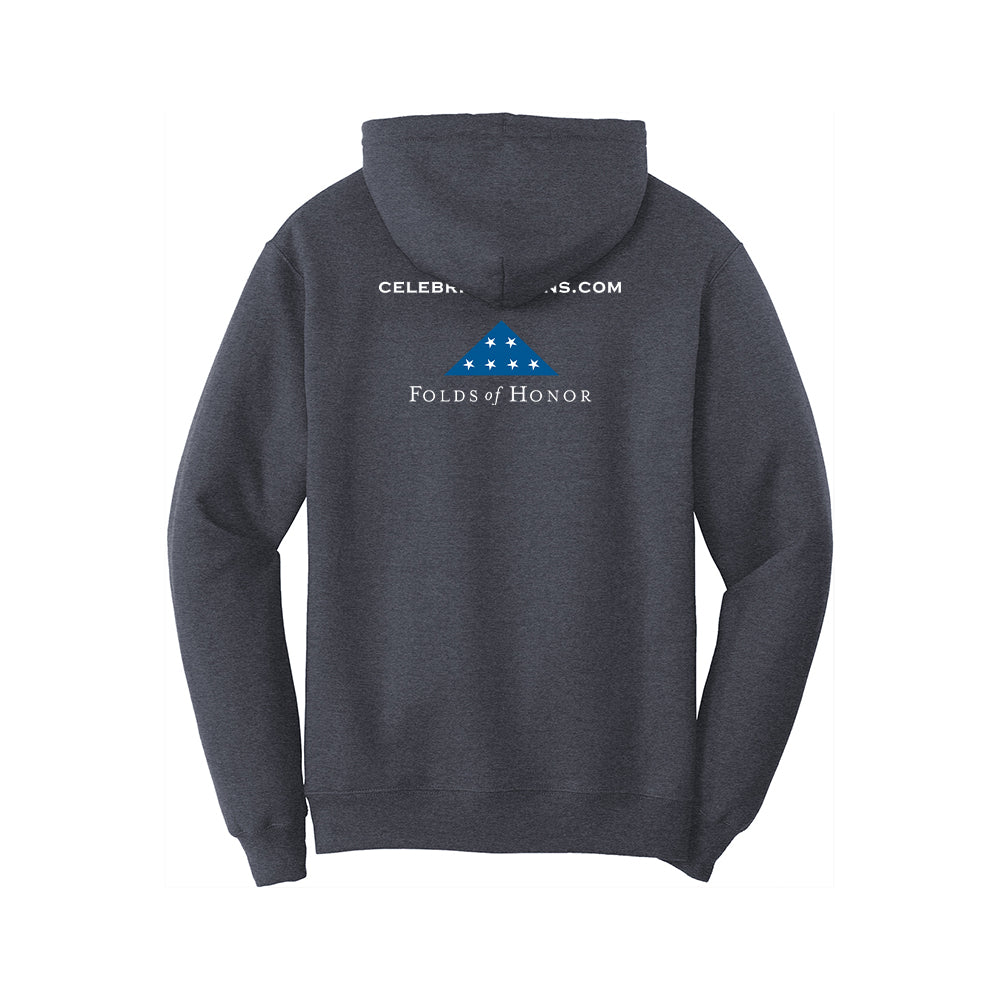 Custom Logo - Celebritygreens.com - Core Fleece Pullover Hooded Sweatshirt (12 Piece Minimum)