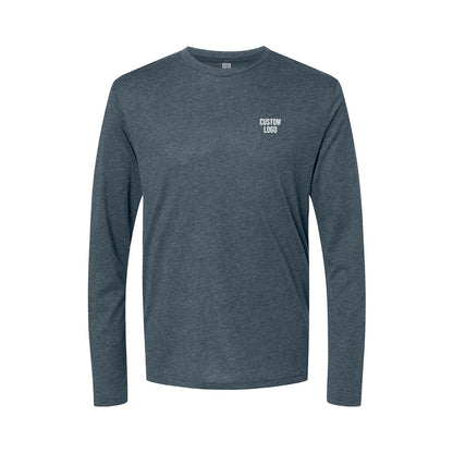 Custom Logo - Celebritygreens.com - Triblend Long Sleeve Crew (12 Piece Minimum)