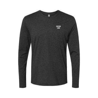 Custom Logo - Celebritygreens.com - Triblend Long Sleeve Crew (12 Piece Minimum)