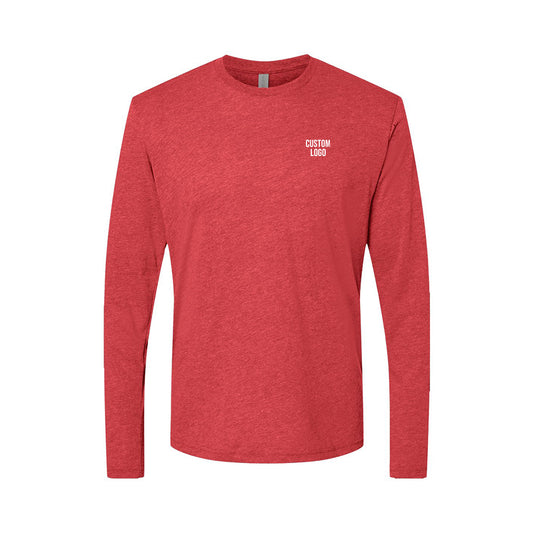 Custom Logo - Celebritygreens.com - Triblend Long Sleeve Crew (12 Piece Minimum)