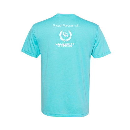 Custom Logo - Proud Partner - Triblend T-Shirt (12 Piece Minimum)