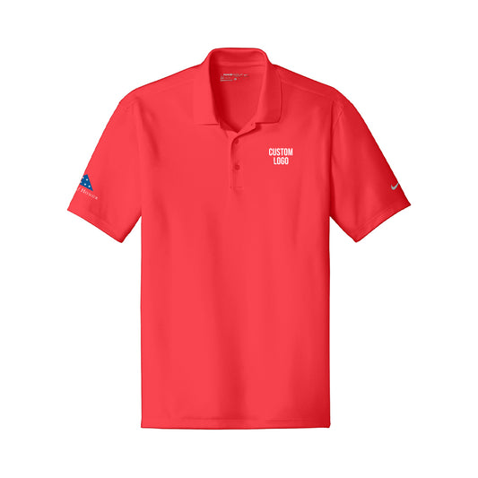 Custom Logo - Nike Dri-Fit Classic Fit Players Polo With Flat Knit Collar